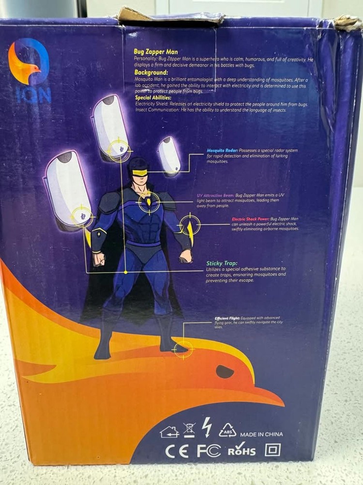 Bug Zapper Man - Innovative Mosquito Control Device