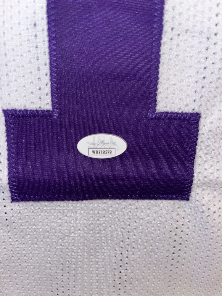 Jayce Brown Signed Kansas State Custom Jersey JSA Certified