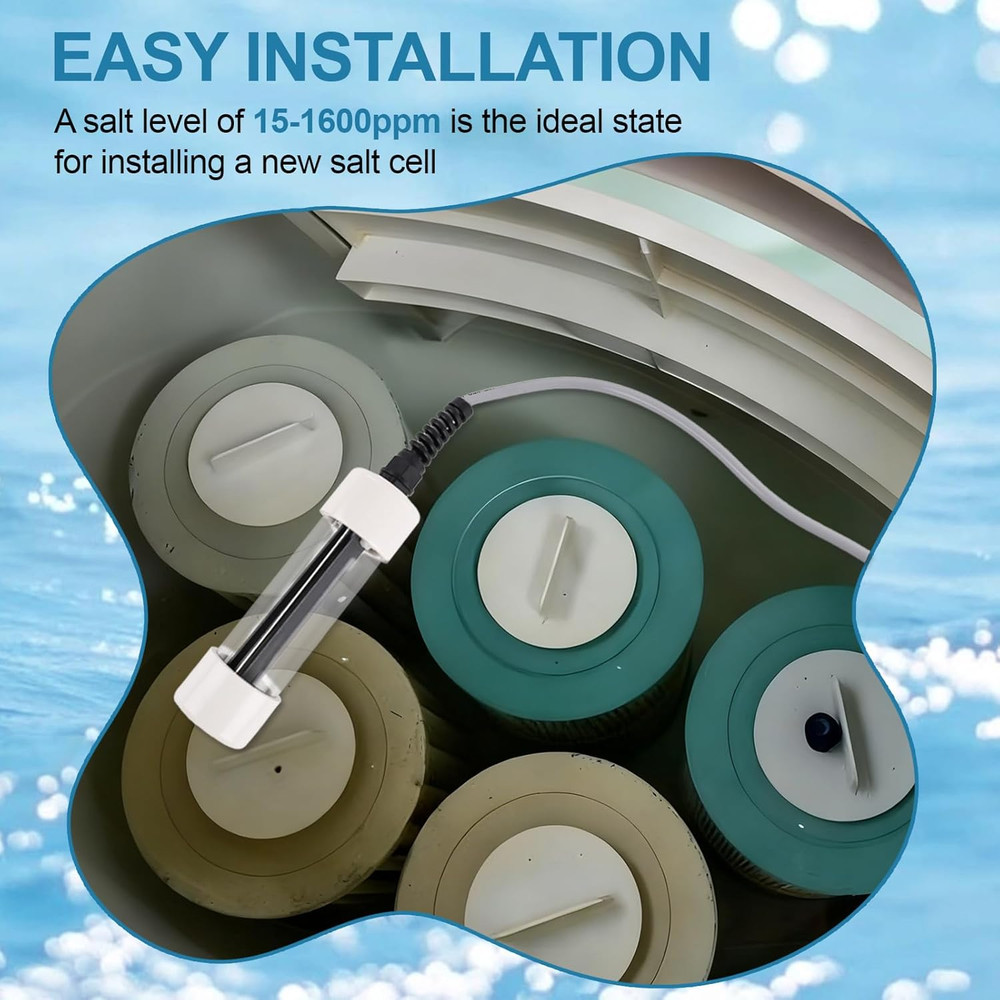 Upgrade Salt Cell Replacement Compatible with Hot Spring ACE 76078, Easy Install