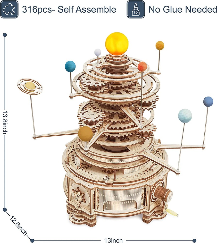 ROKR Mechanical Orrery Solar System