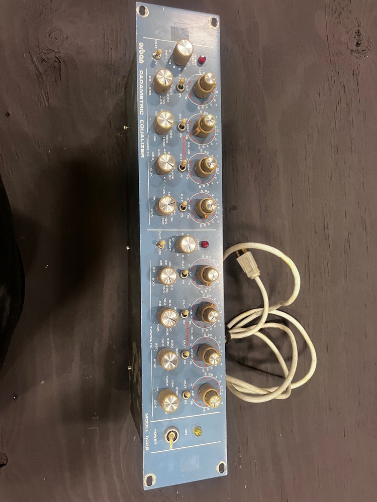 Orban Stereo Parametric Equalizer 622b Blue Face