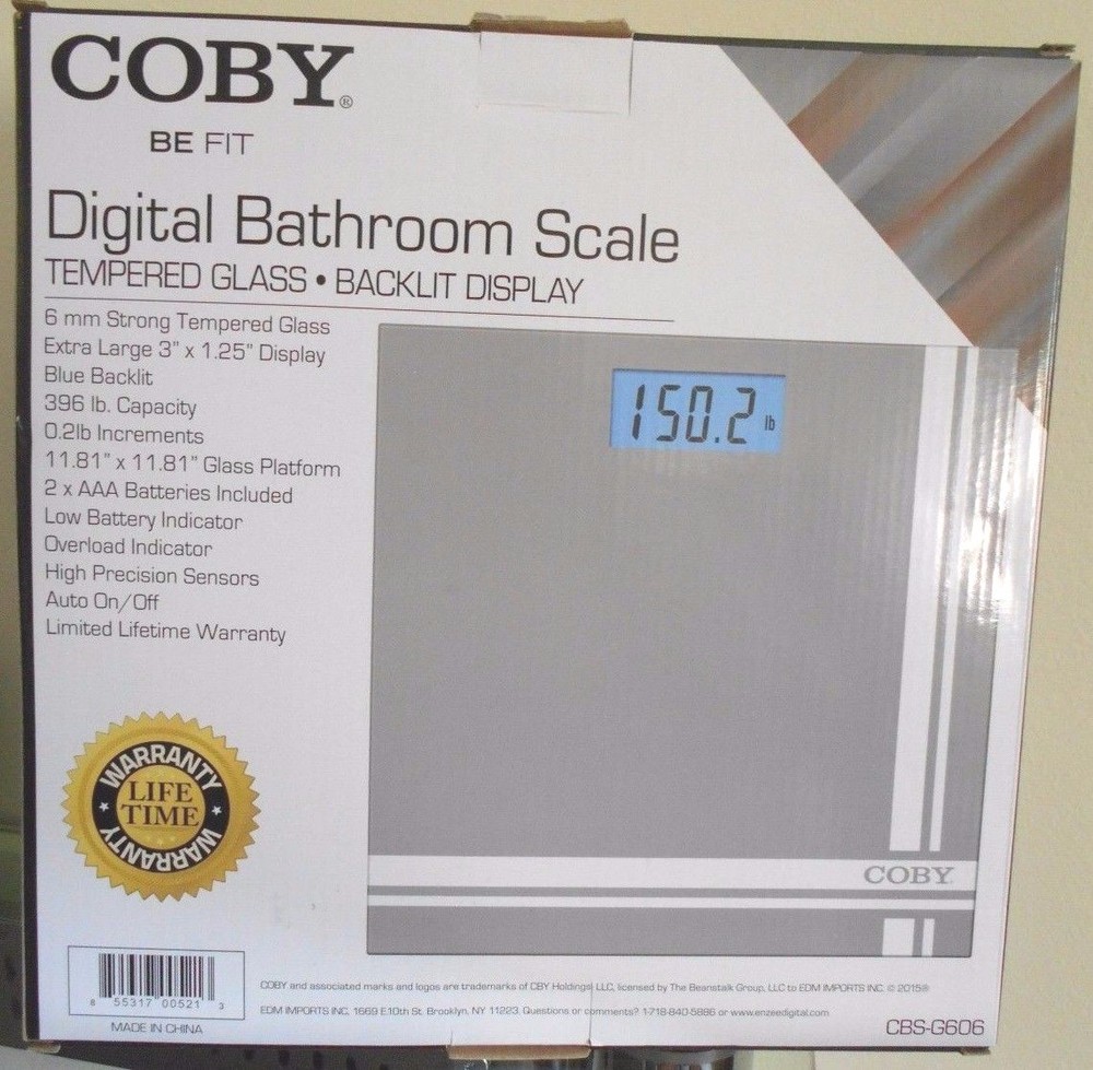 Digital Bathroom Scale by Coby