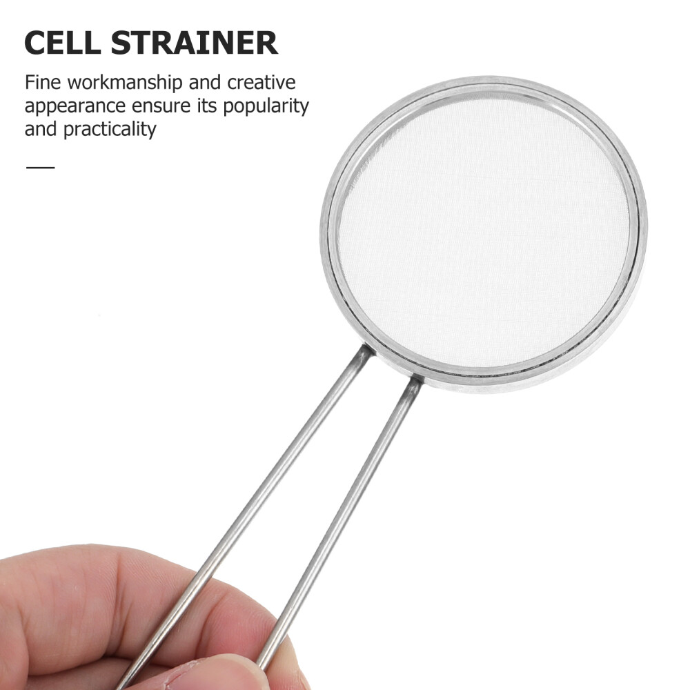 1PC Mesh Strainer Stainless Steel Strainer 150 Mesh Cell Strainer Filter Screen