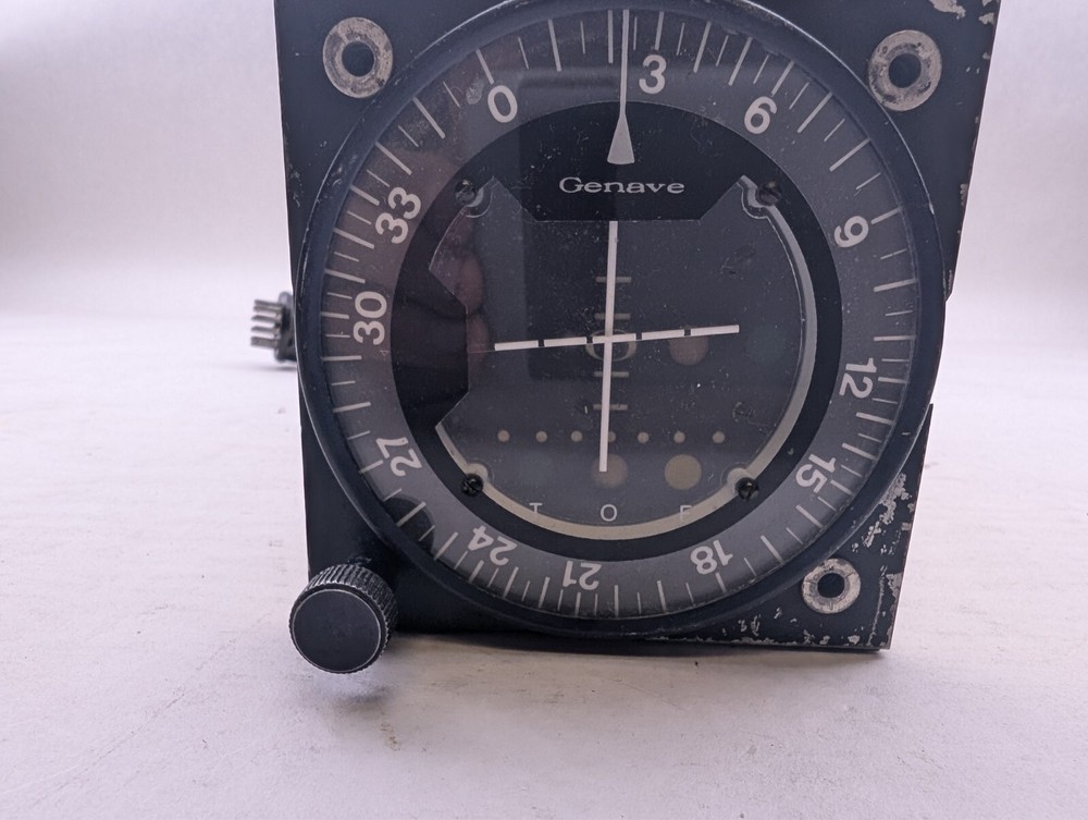 Genave Theta/100 Converter Indicator, For Use With Alpha/365, Untested