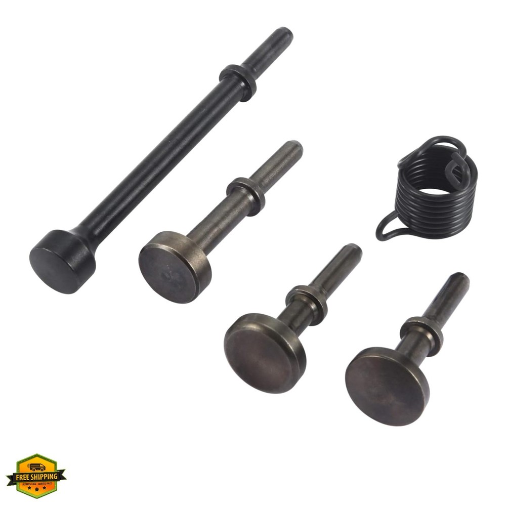 5 Pcs Smoothing Pneumatic Air Hammer Pneumatic Chisel Bits Tools Kit