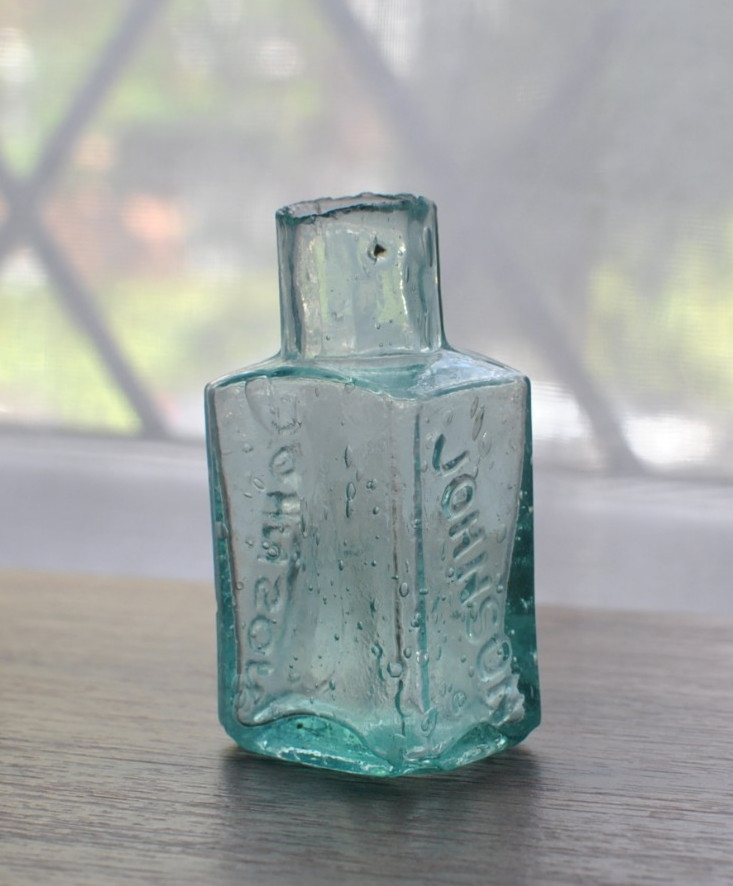 Small Old Vintage Bottles " JOHN SON "