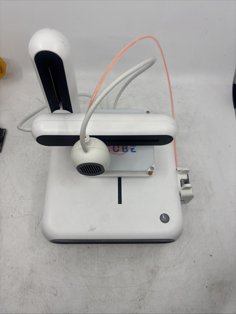 GooFoo Cube 3D Printer Compact 3D Printer As Is Untested No Power Cord Parts