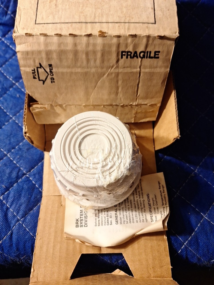 New System Sensor/BRK 1851B Smoke Detector