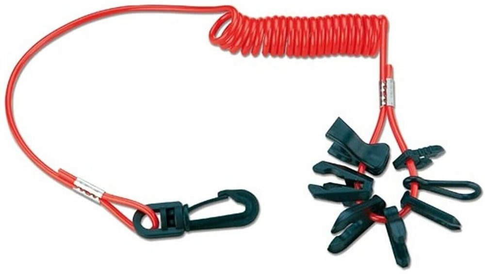 Universal Outboard Kill Switch Keys with Lanyard