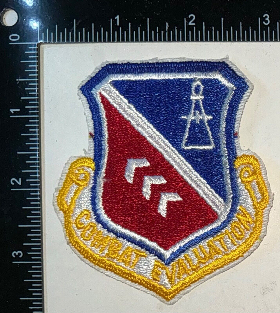 Cold War USAF US Air Force Combat Evaluation Squadron Patch