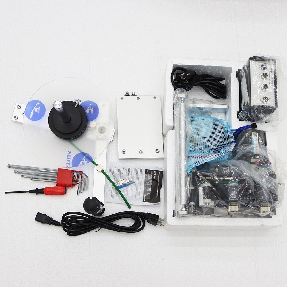 Auto Desktop Conveyor High Speed Coding Labeling Machine with Printer 1.57"-3.9"