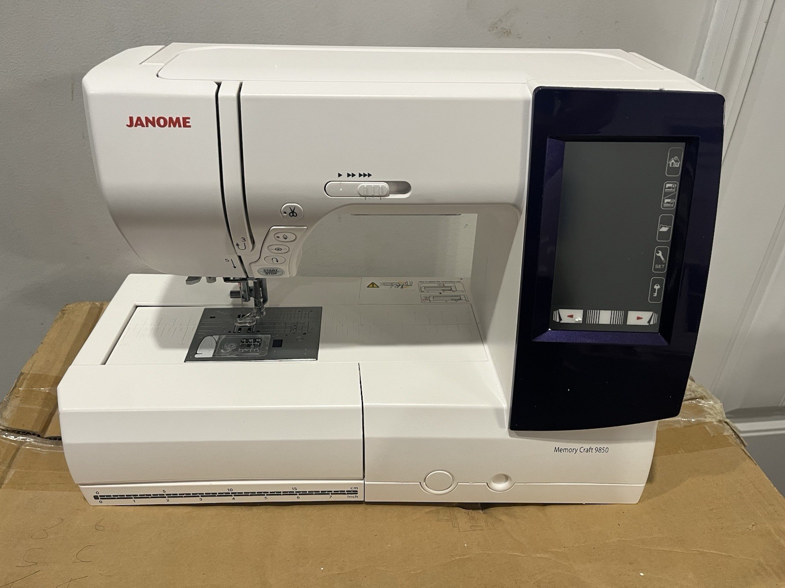 Janome MC9850 Sewing and Embroidery Machine