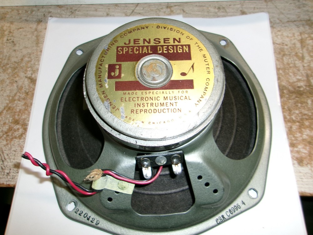 VINTAGE JENSEN C8R 8" INSTRUMENT SPEAKER