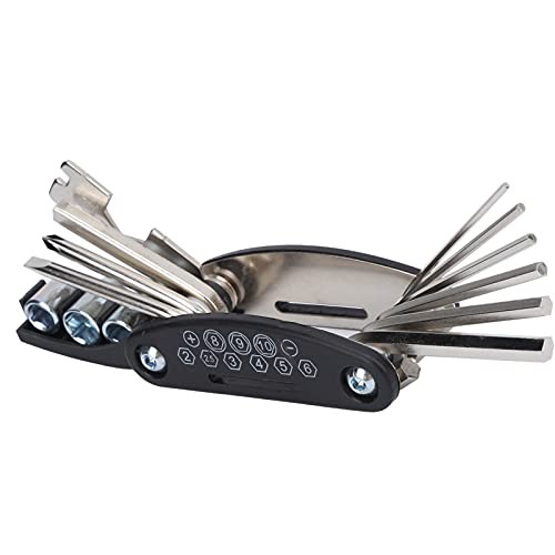 Miskall Guitar Multitool, Multi Function Wrench 13 in 1 Combination Repair