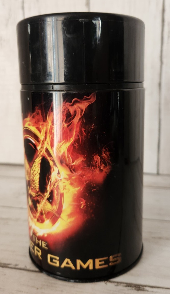 2012 NECA "The Hunger Games" Mockingjay Thermos READ