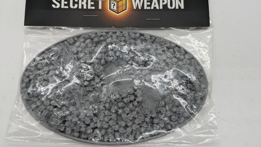 Secret Weapon 90x150mm Beveled Base - Bone Fields