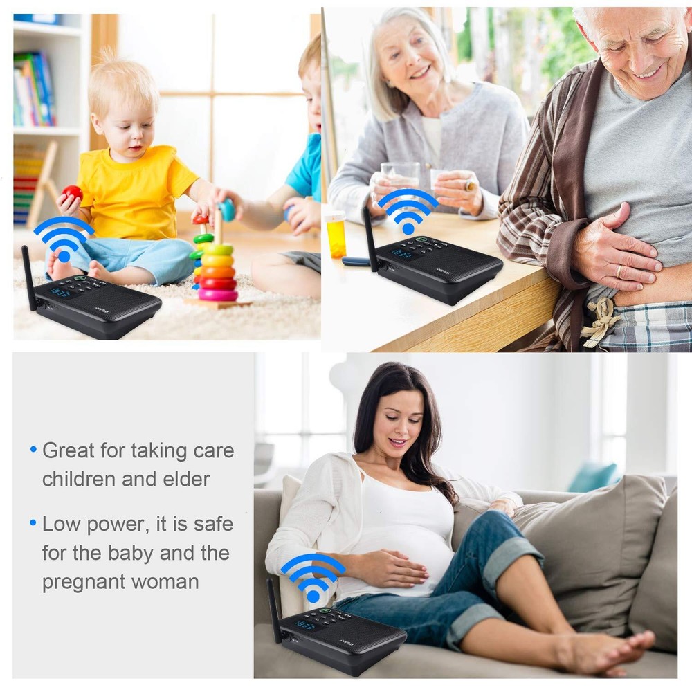 22-Channel Call ALL FM Wireless Intercoms for Building Apartment Communication