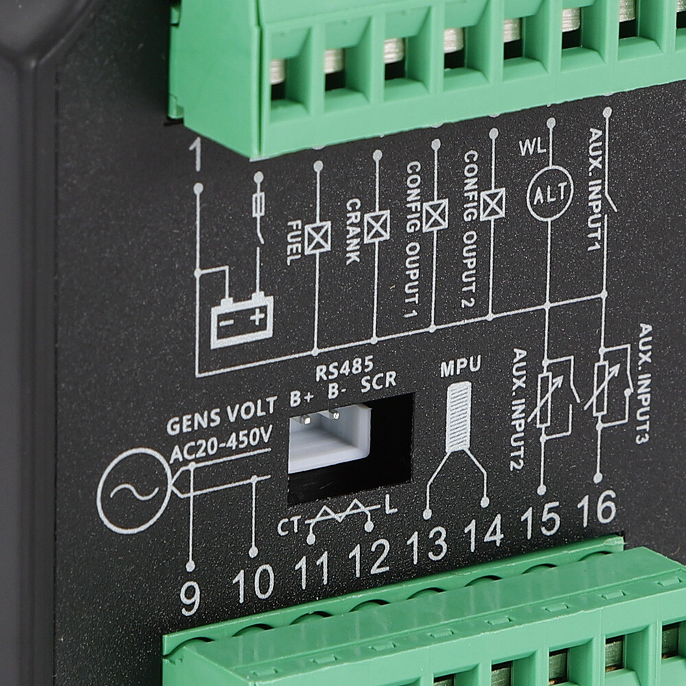 Genset Controller DC20D MK2 Generator Controller For Gasoline Genset