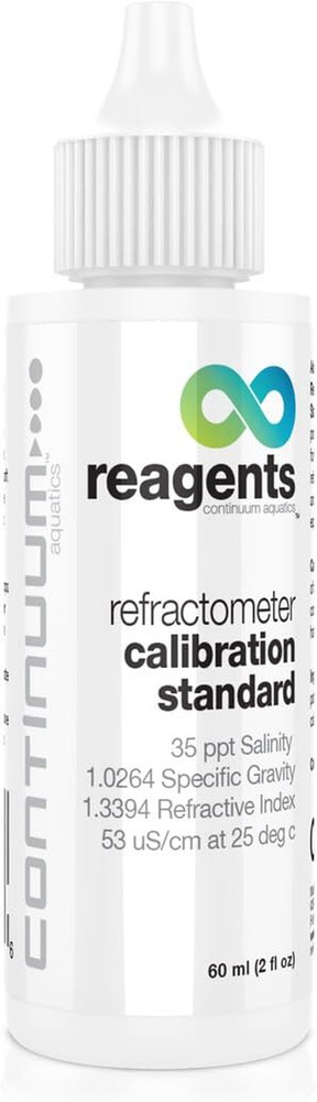Continuum Reagents Refractometer Calibration Standard – Seawater Reference for