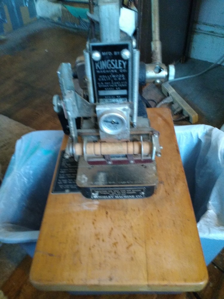 kingsley hot foil stamping machine