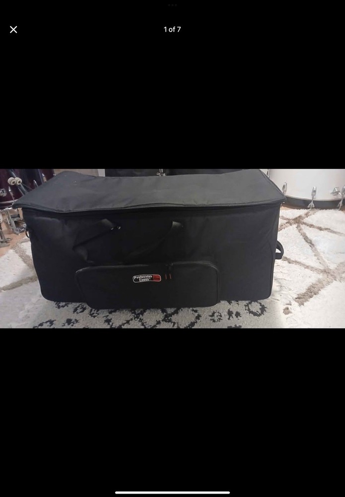 Protection Racket hardware bag on  wheels