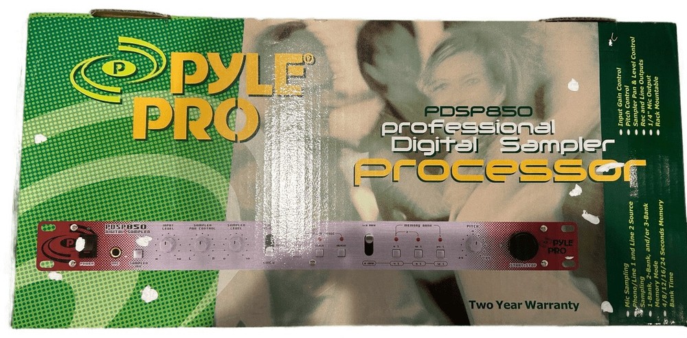 Pyle-Pro PDSP850 19'' Rack Mount Professional Digital Processor Sampler NIB