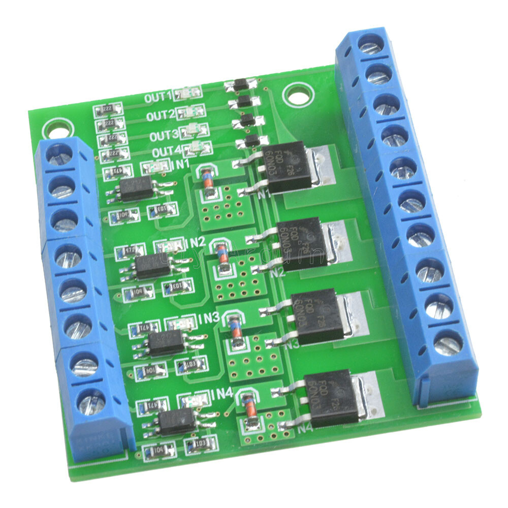 Trigger Switch Module 4-Way FET MOS DC Control for PWM Motor Pump LED