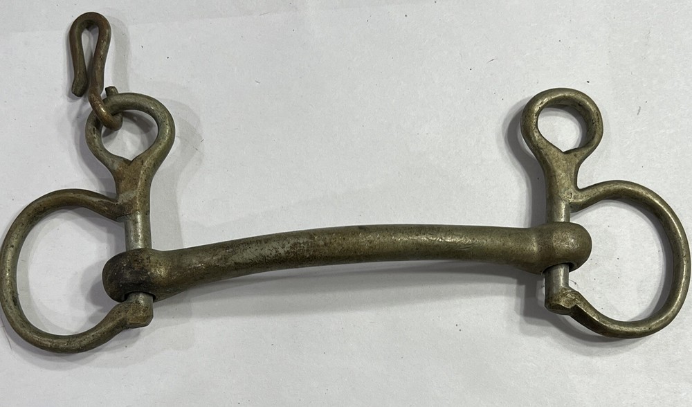 5” Never Rust Made In England Horse Bit Vintage