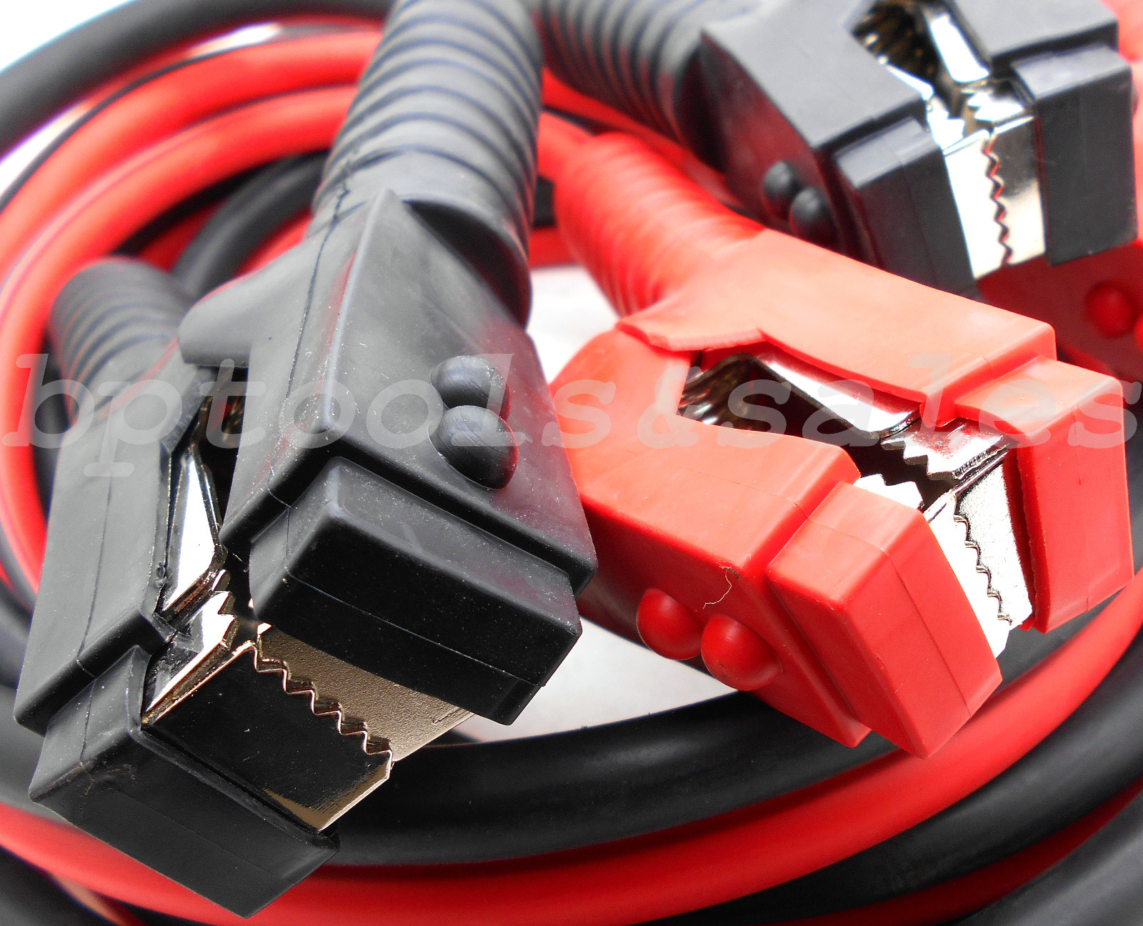 HEAVY DUTY INDUSTRIAL JUMPER BOOSTER CABLES 900 AMP 1 GAUGE 25 FEET SUPER DUTY