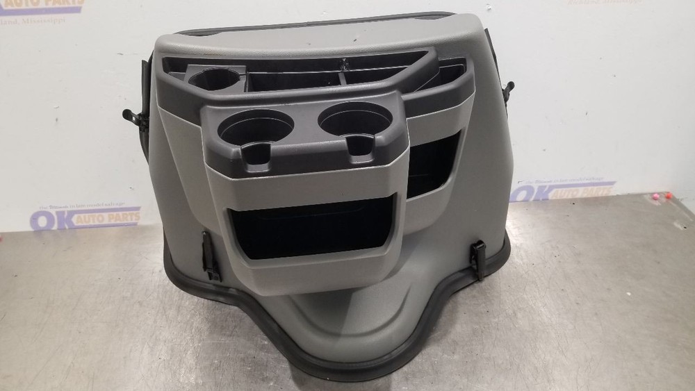 24 FORD E350 SUPER DUTY CENTER FLOOR CONSOLE GRAY