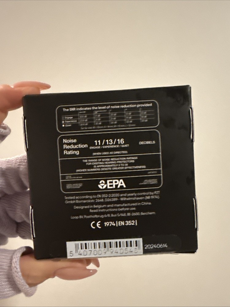 Loop Switch Earplugs for Adjustable Volume Control and Instant Noise Relief -