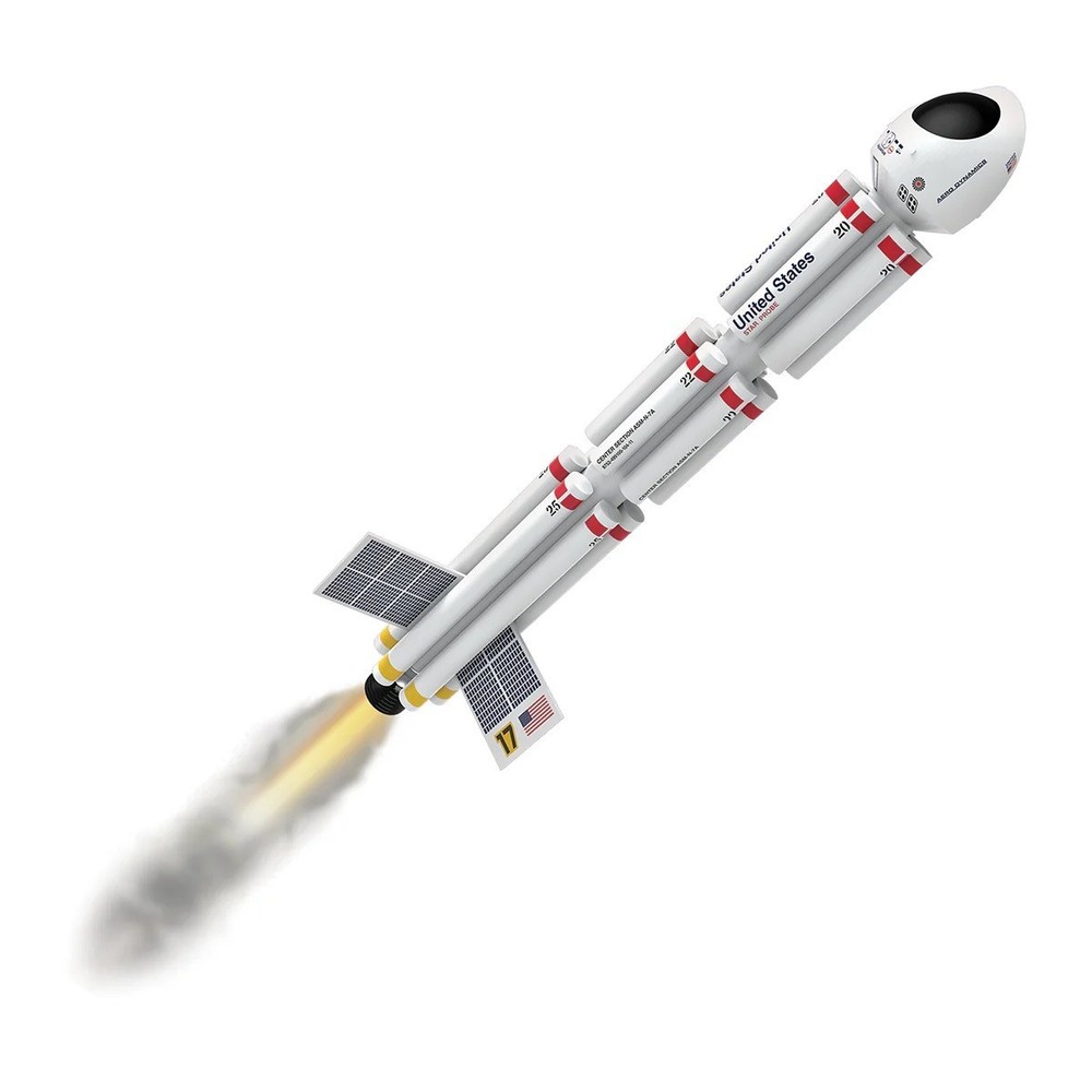 Estes EST7253 Explorer Aquarius Model Rocket Kit - Preholiday Special