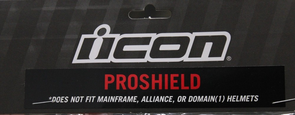 RIDEICON VISOR INSERT PART#01300389 SHIELD PRO DARK SMOKE