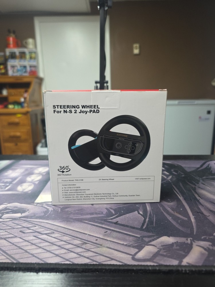 Nintendo Switch 2 Steering Wheel 2 Pack