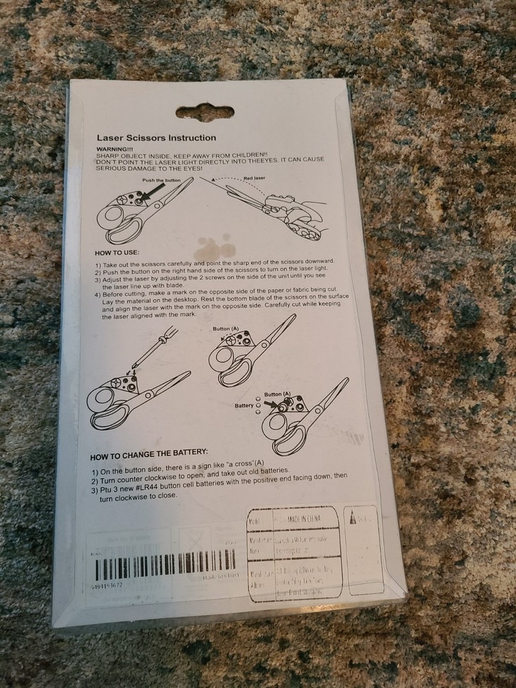 NEW Laser Scissors Laser Beam Guide 14