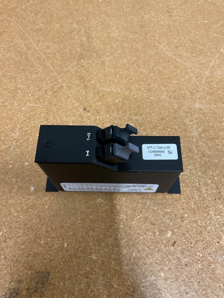 Leviton MTP-LC Method BE Edge Fiber Optic Module With Dust Cover