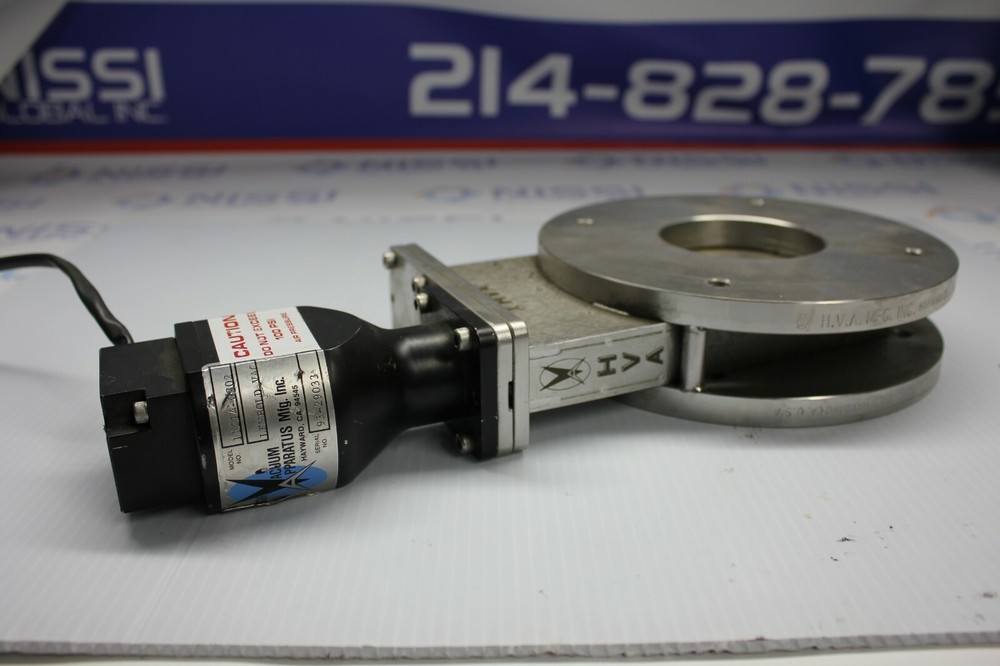 HIGH VACUUM APPARATUS 11214-0302 PNEUMATIC GATE VALVE