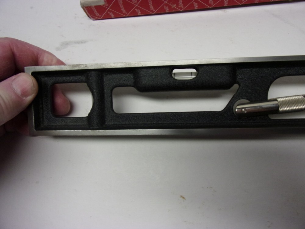 STARRETT #133B Engineers & Plumbers Level W/ Adjustable Incline Level 15".