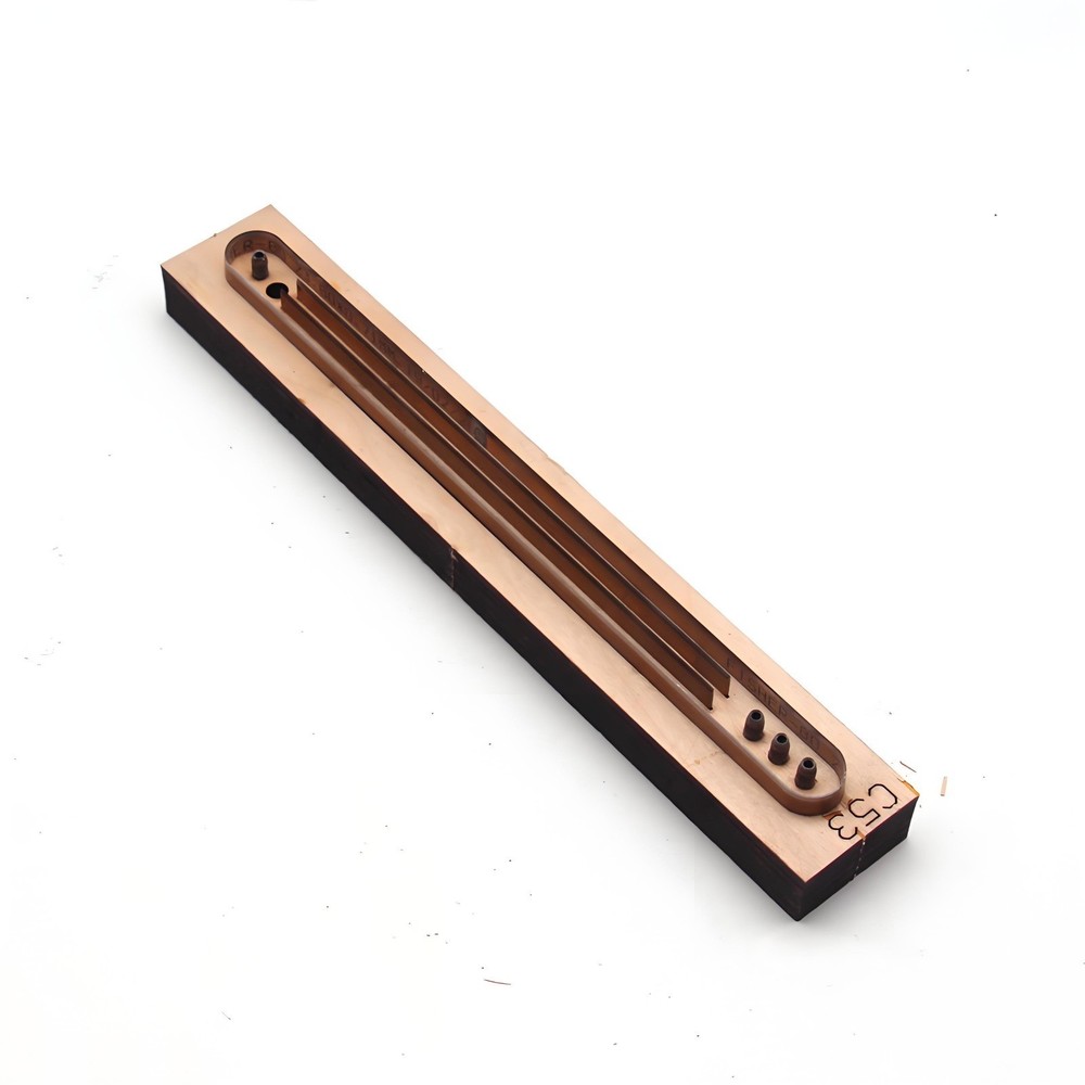 Three-Strand Braid Leather Bracelet Cutting Die Strap Punch Tool for DIY Craft