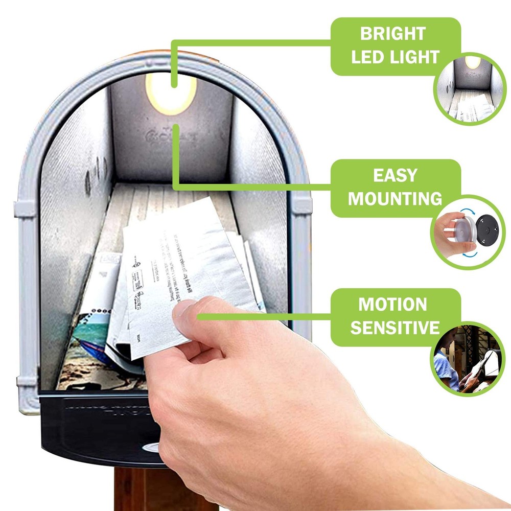 Motion Sensitive LED Light - Portable Universal Magnetic Interior With...