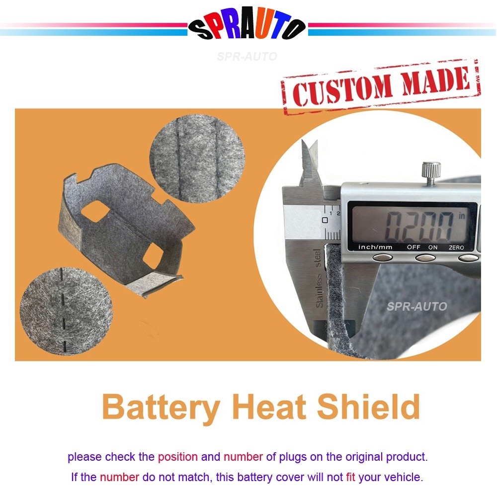 Battery Cover Insulator Shield For 13-24 RAM 1500 Jeep Grand Wagoneer 5033397AC