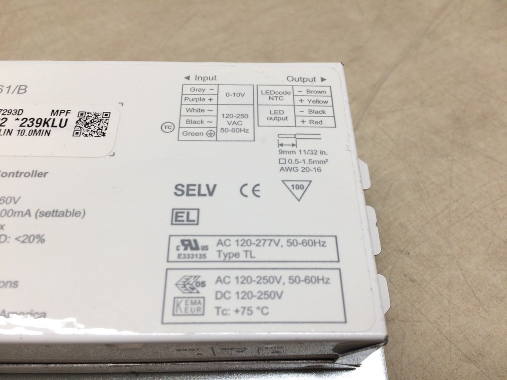 eldoLED Ecodrive 261/B Intelligent LED Driver/Controller