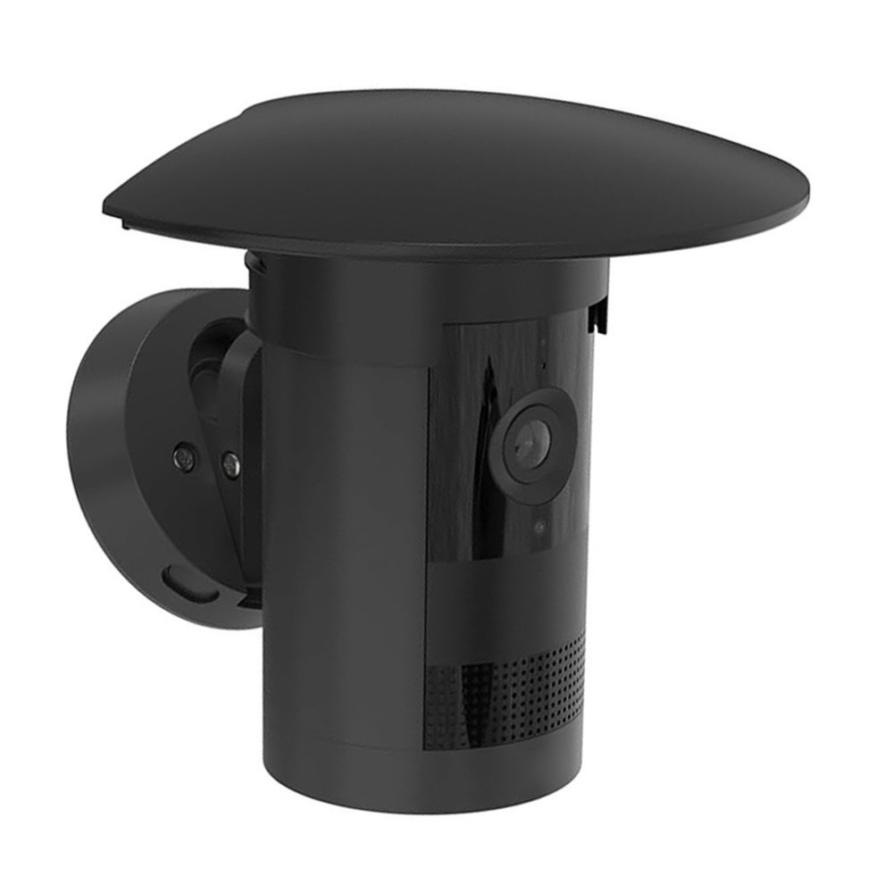 Black ABS Camera Rain Cover for Ring Outdoor Camera Plus Shield from Weather