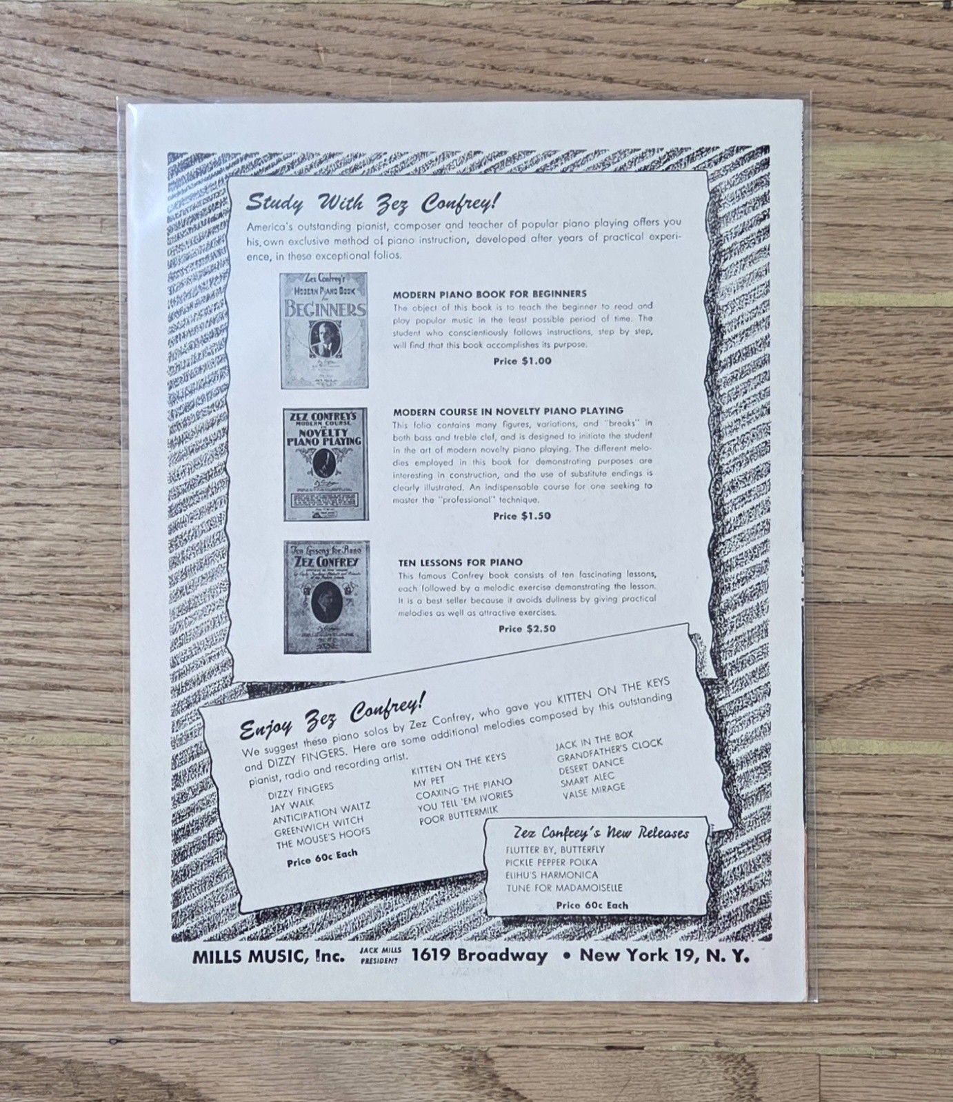 (8) Vintage Music Sheets Lot