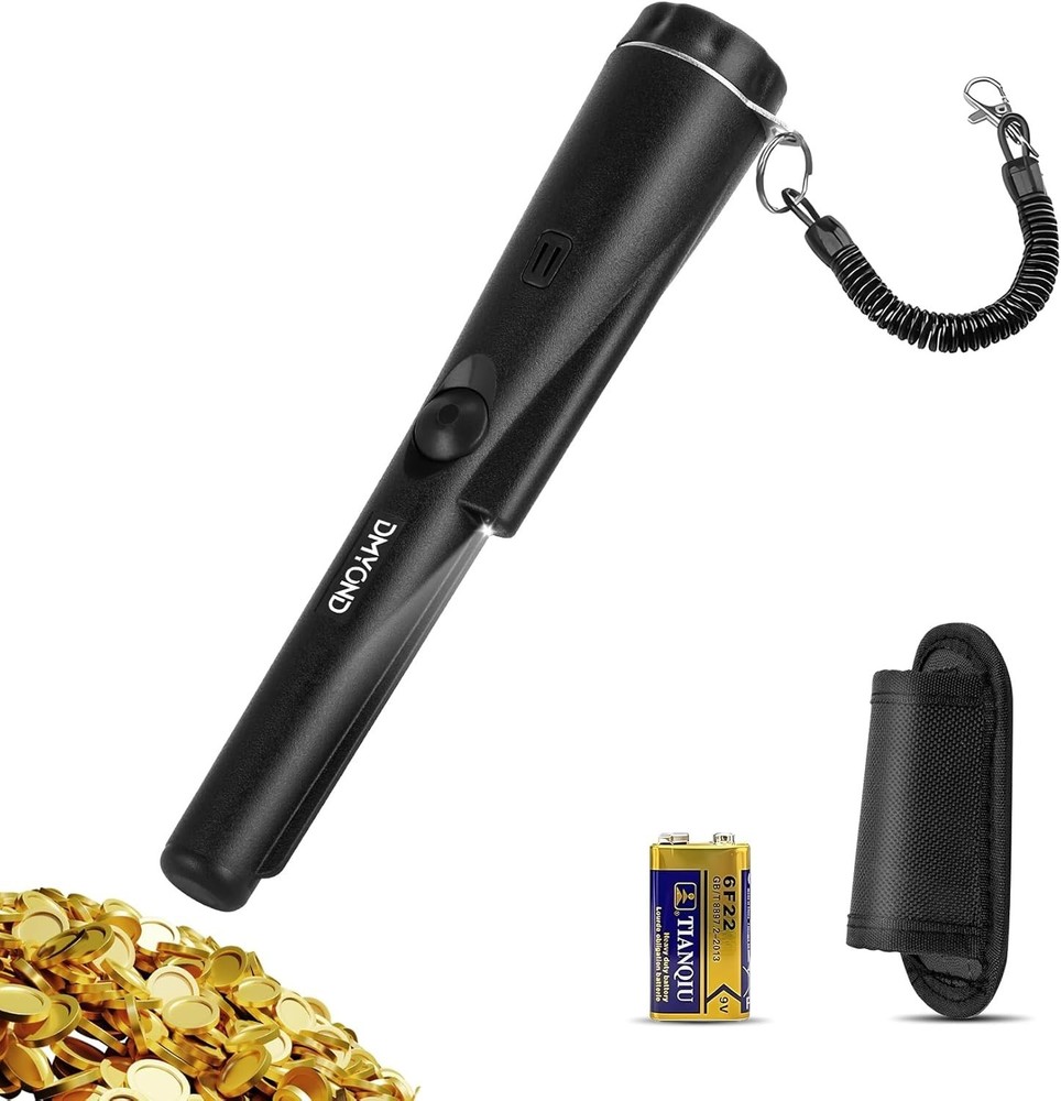 Easy Operation Waterproof Metal Detector Pinpointer - Locate Treasures with Ease