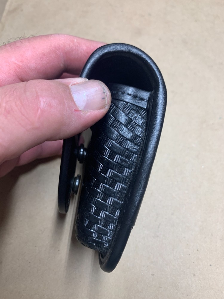 Blackhawk Oversize Cuff Pouch Basket Weave