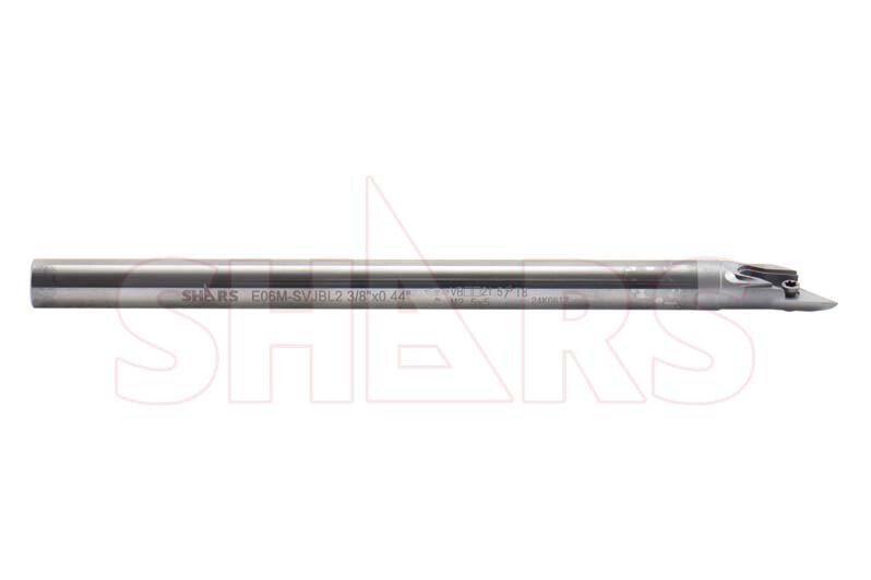 3/8" LH SVJBL Coolant Through Indexable Solid Carbide Boring Bar VBMT S]