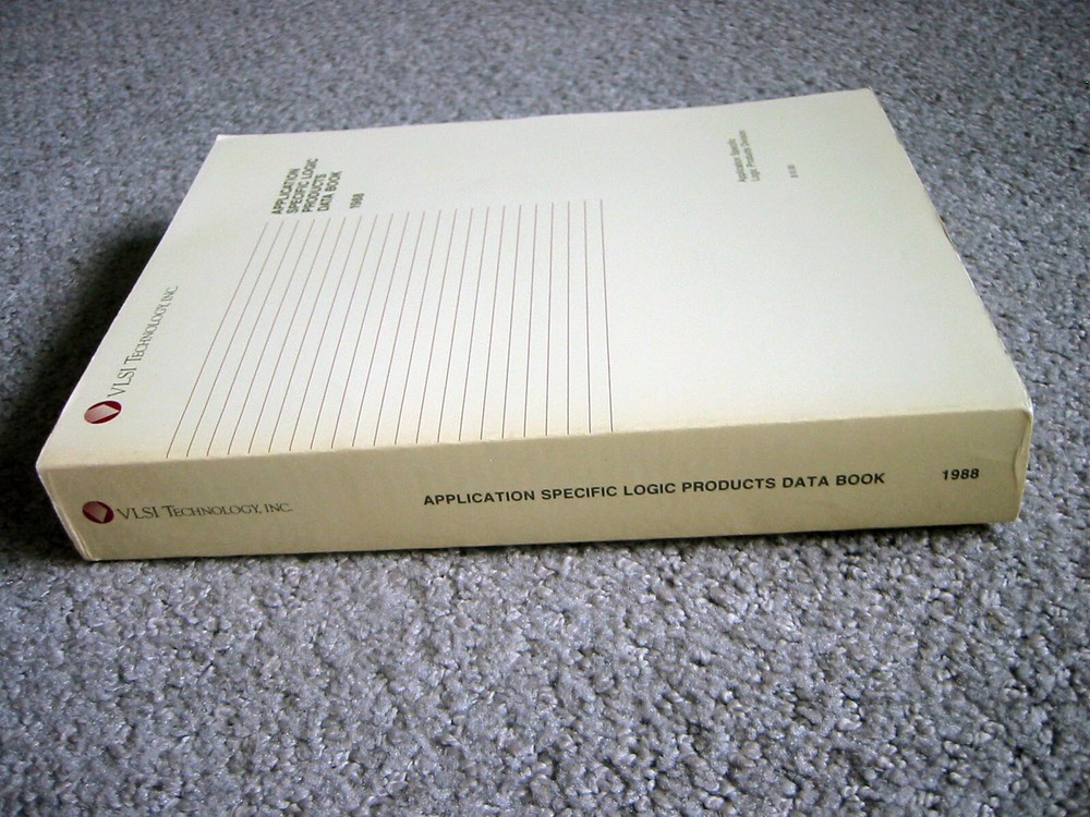 VLSI Technology, Inc ASIC Data Book- 1988