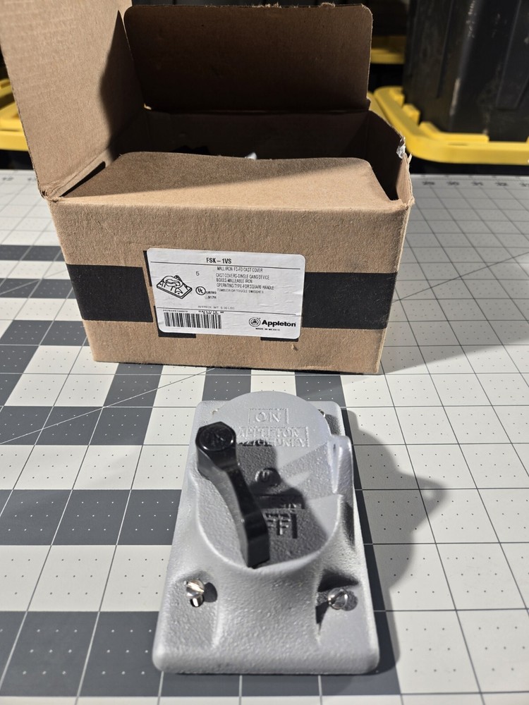 5x Appleton FSK1VS Switch Cover