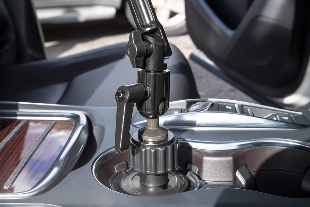 Heavy Duty Tablet Mount for Car Cup Holder Universal ELD Compliance Solution